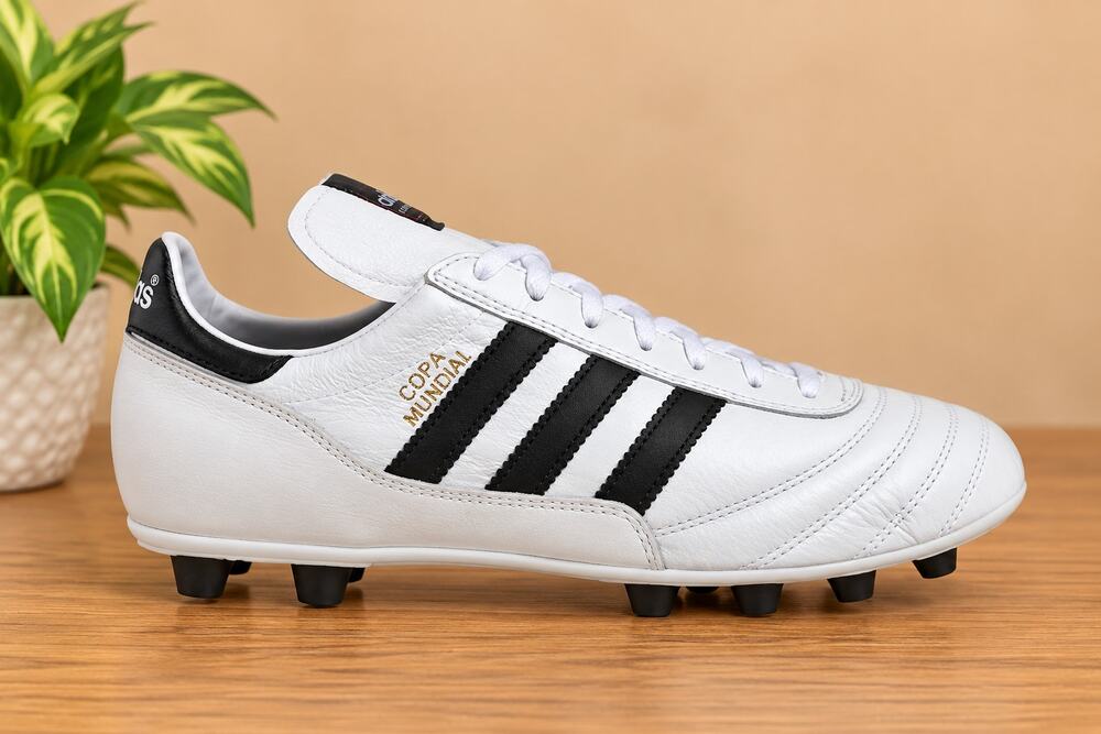 USED adidas Men's Copa Mundial Soccer Cleats White/Black Size 10 Medium